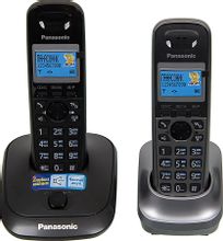 Радиотелефон Panasonic KX-TG2512RU2, титан – купить в Ситилинк | 582590