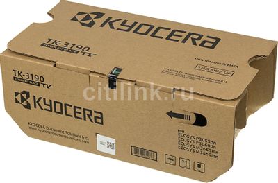 Обзор товара картридж Kyocera TK-3190, черный / 1T02T60NL1 (427844) в ...