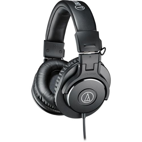 Наушники Audio-Technica ATH-M30X, 3.5 мм, мониторные, черный [15116965]
