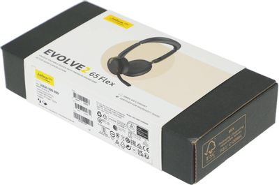 Гарнитура Jabra Evolve2 65 Flex, для компьютера/мобильных