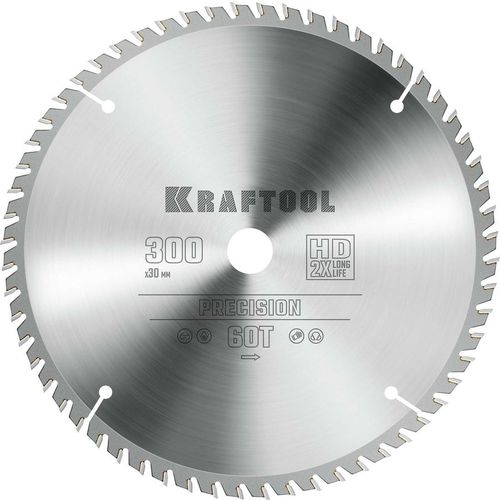 Пильный диск Kraftool 36952-300-30, 300мм, 30мм, по дереву