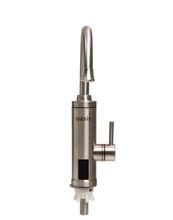 Водонагреватель OASIS KP-S,  проточный,  3.3кВт,  кран,  нержавеющая сталь