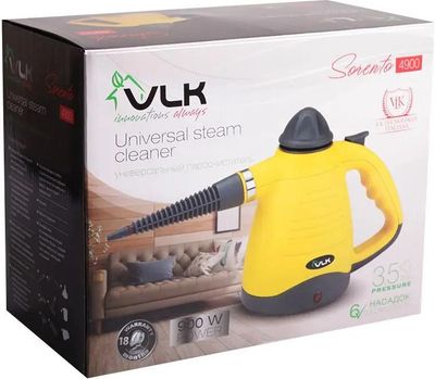 Пароочиститель ручной VLK Sorento 4900, желтый [90009] – купить в ...