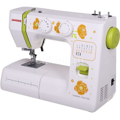 Швейная машина Janome Excellent Stitch 15A, белый