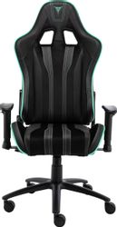 Кресло игровое ZONE 51 Gravity, экокожа/замшевая ткань, до 150кг, черный
