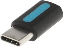 Изображение товара Переходник USB Type-C на micro USB B VENTION CDXB0 - надежный адаптер 12 мес гарантии