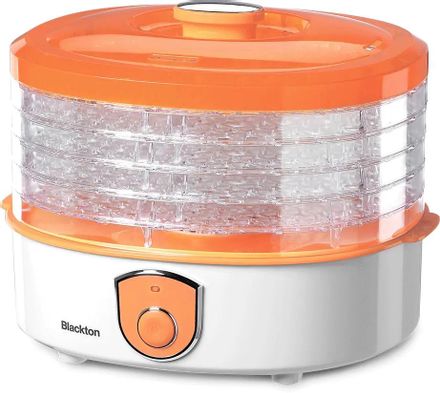 Сушилка для овощей и фруктов BLACKTON Bt FD1110,  белый/оранжевый,  5 поддонов