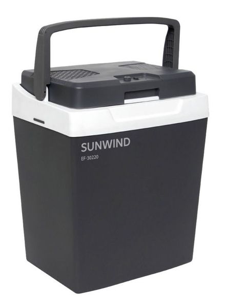 Автохолодильник SunWind EF-30220,  30л,  серый и белый