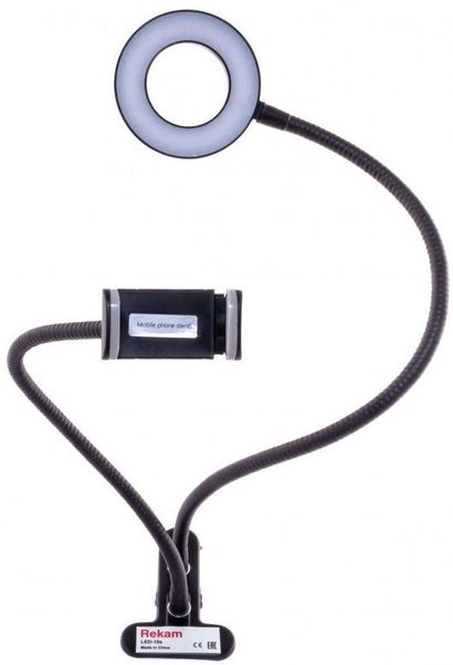 Кольцевой осветитель Rekam LED-10s, 24 LED, 8.7см [2302000019]