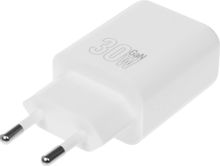 Изображение товара Сетевое зарядное устройство HOCO N63 Gentle 30Вт USB-C USB-A белое