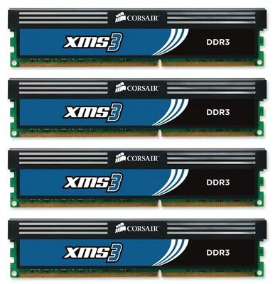 Corsair XMS3 CMX8GX3M4A1600C9 DDR3 4x 2 1600 DIMM Ret 541893