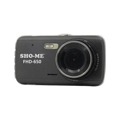 Отзывы на Видеорегистратор Sho-Me FHD-650, черный в интернет-магазине ...