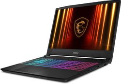 Ноутбук игровой MSI Katana 15 HX B14WGK-293US, 15.6", IPS, Intel Core i7 14650HX, 16-ядерный, 16ГБ DDR5, 1ТБ SSD, NVIDIA GeForce RTX 5070 для ноутбуков - 8 ГБ, черный