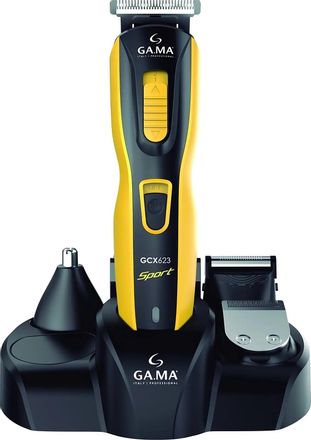 Машинка для стрижки GA.MA GCX 623 SPORT - HF черный/желтый [gm3270]