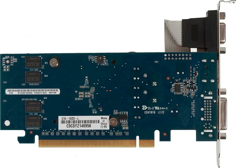 ASUS NVIDIA GeForce 210 210 1GD3 L 1 DDR3 Low Profile Ret 692609
