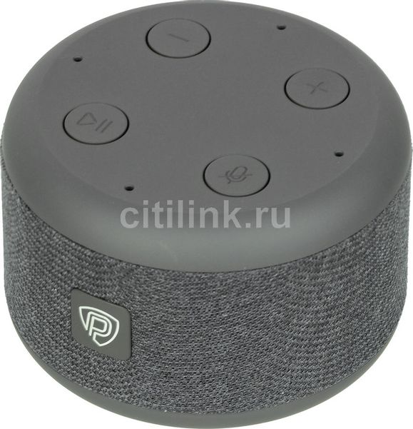 Умная колонка Prestigio SmartVoice, 3Вт, с Марусей, серый [pss105m_dg]