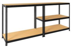 Стеллаж ПРАКТИК SBL 180KD металл, антрацит