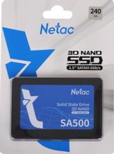Изображение товара SSD накопитель NETAC SA500 240ГБ 2.5" SATA III