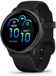 Смарт-часы Garmin Vivoactive 6, 42мм, 1.2", черный