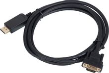 Изображение товара Кабель DisplayPort - VGA 2м с позолоченными контактами черный