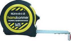 Рулетка HANSKONNER HK2010-03-5-25, 5м x25мм