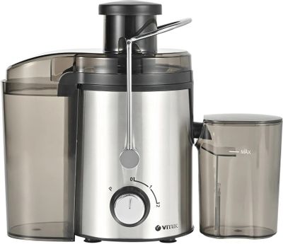 Соковыжималка Vitek VT-1605, центробежная, нержавеющая сталь – купить в ...
