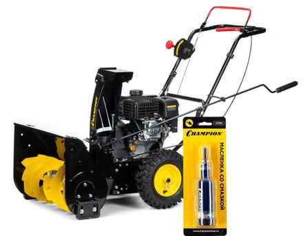 Снегоуборщик CHAMPION CPNST556, бензиновый, 5.5л.с., самоходный