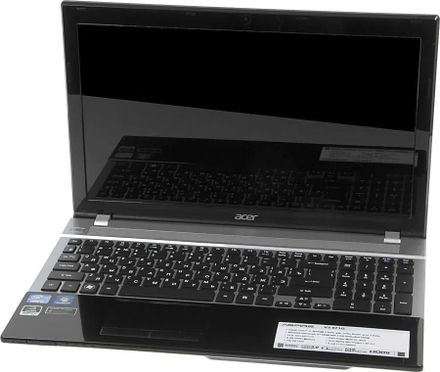 Ноутбук Acer Aspire V3-571G-73618G75Makk 15.6", Intel Core i7 3610QM 2.3ГГц, 4-ядерный, 8ГБ DDR3, 750ГБ,  NVIDIA GeForce  GT 640M - 2 ГБ, Windows 7 Home Premium, черный [nx.rzner.006]