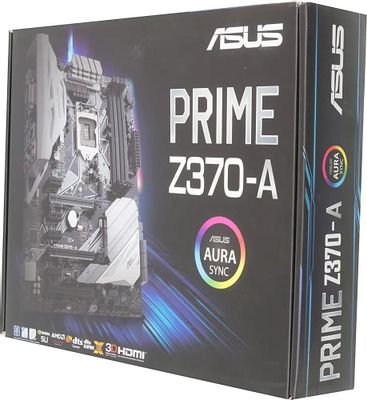 Материнская плата ASUS PRIME Z370-A, LGA 1151v2, Intel Z370, ATX, Ret – купить в Ситилинк | 1002067 Материнская плата ASUS PRIME Z370-A, LGA 1151v2, Intel Z370, ATX, Ret – купить в Ситилинк | 1002067