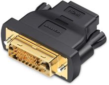 Изображение товара Переходник HDMI (f) - DVI-D (m) VENTION ECDB0, версия 1.4, черный