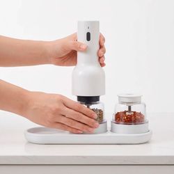 Мельница для перца/соли KITCHEN JOY KJ-MSRB, электрич.