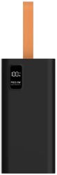 Изображение товара Внешний аккумулятор (Power Bank) PERO PB10,  60000мAч,  черный [pb10bl]