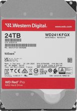 Изображение товара Жесткий диск WD Red Pro 24ТБ 3.5 SATA III для NAS надежный и быстрый