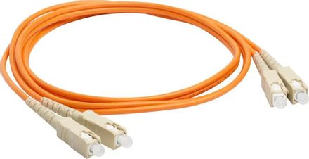 Патч-корд LanMaster 2 50/125 OM3 1м LSZH голубой [lan-2sc-2sc/om3-1.0]
