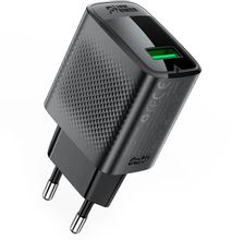 Изображение товара Сетевое зарядное устройство ACEFAST A90,  USB-A,  18Вт, 3A, черный [af-a90p3-bk]