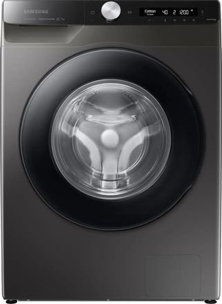 Стиральная машина Samsung WW80AG6S28AX/LD, с фронтальной загрузкой, с паром, 8кг, 1200об/мин, инверторная, с английской панелью управления