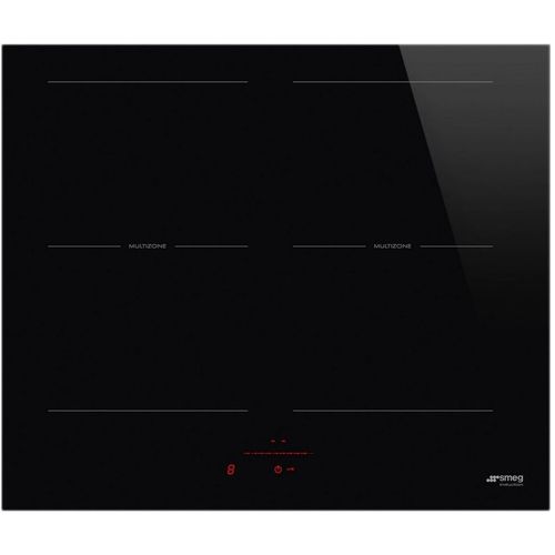 Индукционная варочная поверхность SMEG SI2M5643D1, конфорок: 4 шт., стеклокерамика, независимая, черный