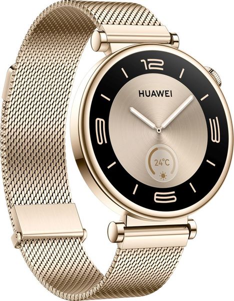 Смарт-часы Huawei Watch GT 4 Aurora-B19M,  41.3мм,  1.32",  светло-золотой/светло-золотой [55020bhw]