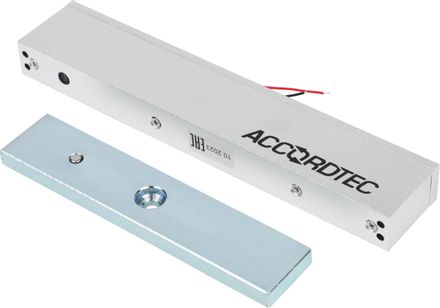 Замок электромагнитный ACCORDTEC ML-295A, серебристый