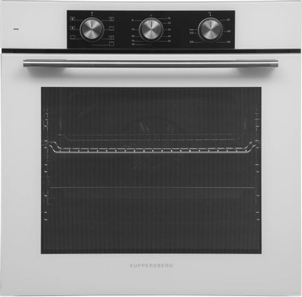 Духовой шкаф электрический KUPPERSBERG HF 603 W, 80л, дверца с 2 стеклами, белый