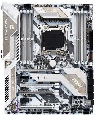 X299 tomahawk arctic top