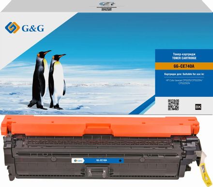 Картридж G&G GG-CE740A, черный / GG-CE740A
