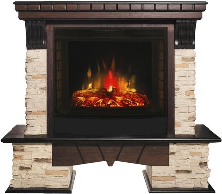 Электрокамин REALFLAME Rockland Ao/Evrika античный дуб