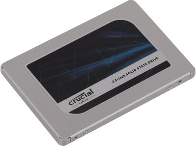 SSD накопитель Crucial MX500 CT1000MX500SSD1 1ТБ, 2.5", SATA III, SATA ...