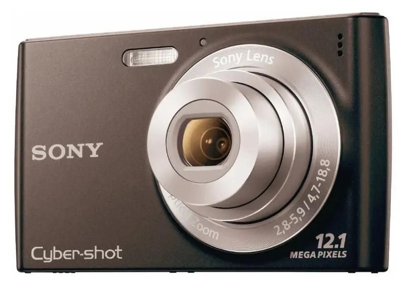 Цифровой компактный фотоаппарат Sony Cyber-shot DSC-W510, черный – купить в  Ситилинк | 600737