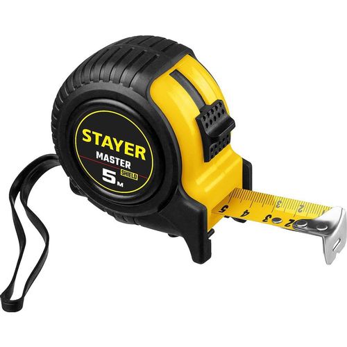 Рулетка строительная Stayer 34025-05-25, 5м x25мм — цена и наличие Рулетка строительная Stayer 34025-05-25, 5м x25мм