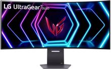 Изображение товара 39" Монитор LG UltraGear 39GS95QE-B,  3440x1440,  OLED,  240Гц,  2хHDMI,  1хDP,  изогнутый, черный [39gs95qe-b.aruz]