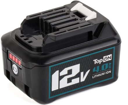 Батарея аккумуляторная для Makita TopON TOP-MAK-12-4.0-Li, 12.0В, 4.0Ач, Li-Ion
