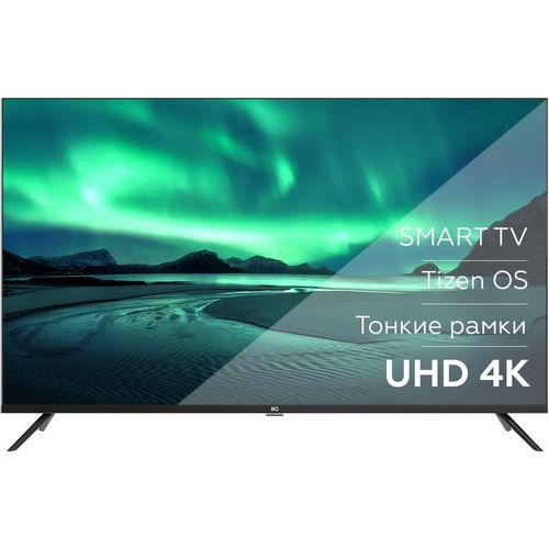 50" Телевизор BQ 50FSU01B 4K Ultra HD, СМАРТ ТВ, Tizen OS, черный