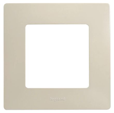 Рамка Legrand (672511) накладная 1шт ABS пластик слоновая кость
